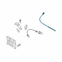 OEM 2009 Kia Rondo Sensor Assembly-Knock Diagram - 392503E120