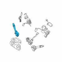 OEM 2010 Kia Rondo Switch Assembly-WIPER Diagram - 934201D200
