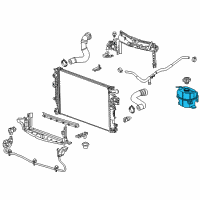 OEM 2019 Buick LaCrosse Reservoir Diagram - 23120052