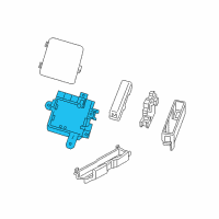 OEM 2016 Nissan Leaf Frame-Relay Box Diagram - 24384-3NA0A