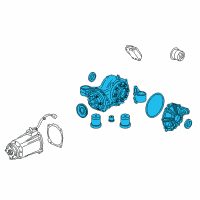 OEM 2013 Chevrolet Equinox Carrier Housing Diagram - 42540531