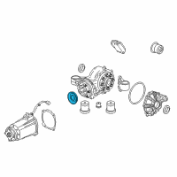 OEM Saturn Front Seal Diagram - 15864791