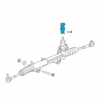 OEM Chrysler Aspen Steering Column Intermediat Shaft Diagram - 55365079AB