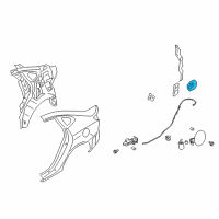 OEM 2008 Hyundai Elantra Housing Assembly-Fuel Filler Diagram - 71531-2H010