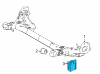 OEM 2018 Toyota Mirai Damper Diagram - 48724-62010