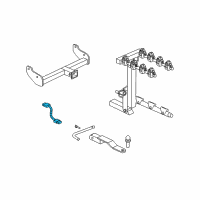 OEM Saturn Harness Pkg, Trailer Wiring (7.068) Diagram - 12499844