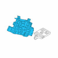 OEM 2008 Ford F-350 Super Duty Control Module Diagram - AC3Z-15604-D