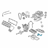 OEM 2006 Jeep Grand Cherokee Pump-Oil Pickup Diagram - 53021522AE