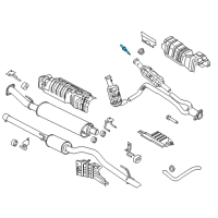 OEM Ford Transit-250 Catalytic Converter Stud Diagram - -W716963-S900