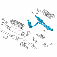 OEM 2015 Ford Transit-150 Catalytic Converter Diagram - GK4Z-5F250-F