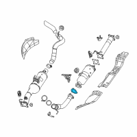 OEM 2018 Ram 3500 Gasket-FLANGE Diagram - 52122213AB