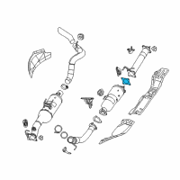 OEM 2018 Ram 3500 Gasket-Exhaust Pipe Diagram - 68065844AB