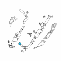 OEM 2011 Ram 3500 Clamp-Exhaust Diagram - 52121859AD