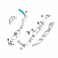 OEM 2014 Ram 2500 Pipe-TAILPIPE Diagram - 68087338AA