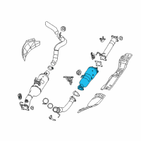 OEM 2015 Ram 2500 Exhaust-Diesel Particulate Diagram - 68224930AB