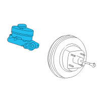 OEM Lincoln Blackwood Master Cylinder Diagram - YL1Z-2140-AC