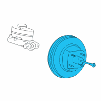 OEM 2003 Ford F-150 Booster Assembly Diagram - 5L3Z-2005-BA