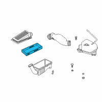 OEM 2005 Jeep Wrangler Filter-Air Diagram - 4797777AC