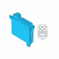 OEM Mercury Module Diagram - 8W7Z-15K602-A