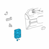 OEM Scion xB Junction Block Diagram - 82730-12E10