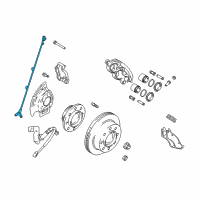 OEM 2012 Ram 3500 Sensor-Anti-Lock Brakes Diagram - 52122425AD