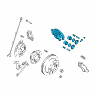 OEM Dodge Ram 3500 CALIPER-Disc Brake Diagram - 5093266AA