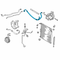 OEM 2010 Toyota 4Runner Suction Hose Diagram - 88704-60470