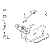 OEM 2009 Kia Rio Fuel Pump Diagram - 311110M000