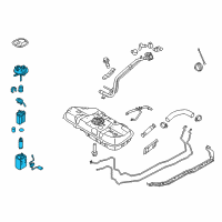 OEM 2013 Kia Forte COMPLETE-FUEL PUMP Diagram - 311101M500DS