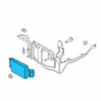 OEM 2020 Ford Police Responder Hybrid Sensor Diagram - HG9Z-9E731-AG