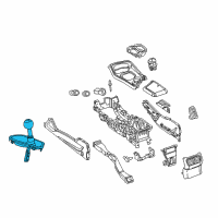 OEM 2016 Dodge Challenger Shifter-Transmission Diagram - 5NH921XCAN