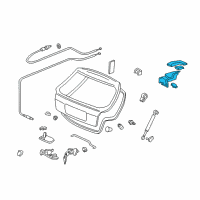 OEM Honda Opener *NH167L* Diagram - 74882-S03-G01ZA