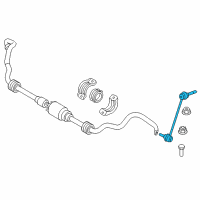 OEM 2010 BMW X6 Swing Support, Front, Left Diagram - 37-11-6-859-653