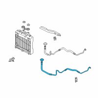 OEM BMW 750i xDrive Oil Cooling Pipe Outlet Diagram - 17-22-7-589-510