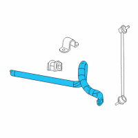 OEM 2016 Jeep Compass Bar-Front Diagram - 5105101AC