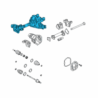 OEM GMC Differential Assembly Diagram - 25792317