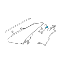 OEM 2016 Nissan Quest Screw Diagram - 97197-AD710