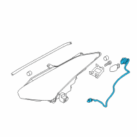 OEM 2013 Nissan GT-R Harness Assembly-Head Lamp Diagram - 26038-JF30A