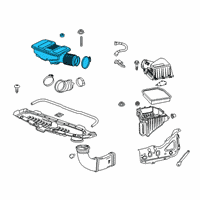 OEM Chevrolet Outlet Duct Diagram - 84467635