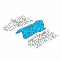 OEM Infiniti Floor-Front, Center Diagram - G4310-5UBMA
