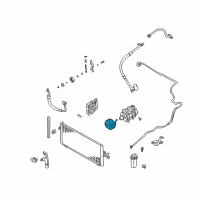 OEM Infiniti Clutch Assy-Compressor Diagram - 92660-2Y00A