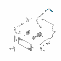 OEM 2000 Infiniti I30 Pipe-Front Cooler, Low Diagram - 92450-2Y900