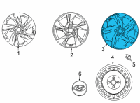 OEM Hyundai Elantra Wheel Assy-Aluminium Diagram - 52910-AA400