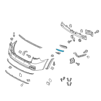 OEM 2018 Kia Sorento REFLECTOR/REFLEX Assembly Diagram - 92405C6100