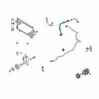 OEM Infiniti I35 Hose-Flexible, Low Diagram - 92480-5Y700