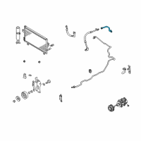 OEM 2003 Nissan Maxima Pipe-Front Cooler, Low Diagram - 92450-5Y700