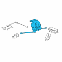 OEM 2019 Buick Cascada Clock Spring Diagram - 23320308