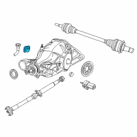 OEM 2022 Jeep Wagoneer Vent-Axle Diagram - 68084188AB