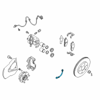 OEM Infiniti QX56 Hose Assy-Brake, Front Diagram - 46211-7S002