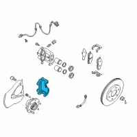 OEM Nissan Armada Member-Torque, Front, RH Diagram - 41014-ZC60A